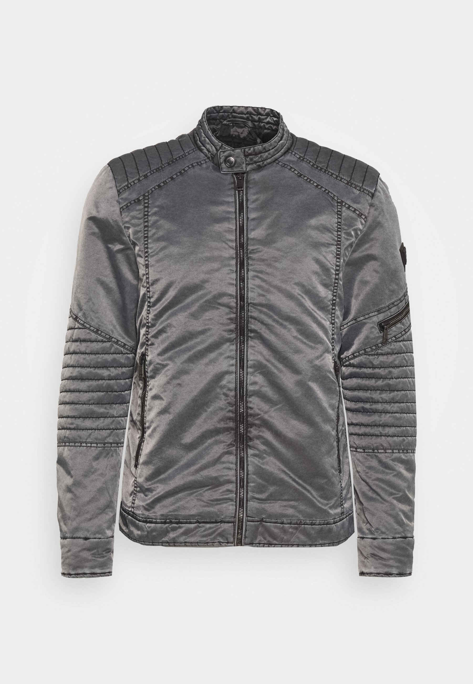 guess gray jacket