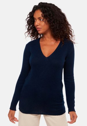 Mahogany VANESSA - Strickpullover - dress blue