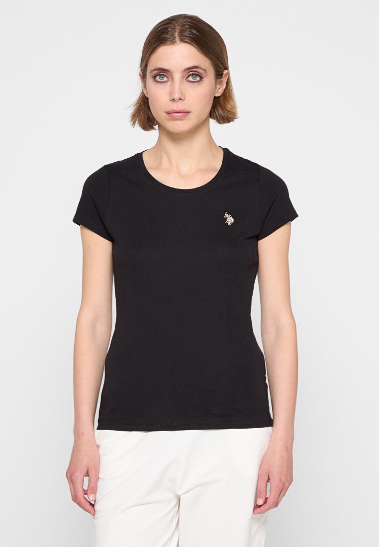 U.S. Polo Assn. T-shirt basic zwart