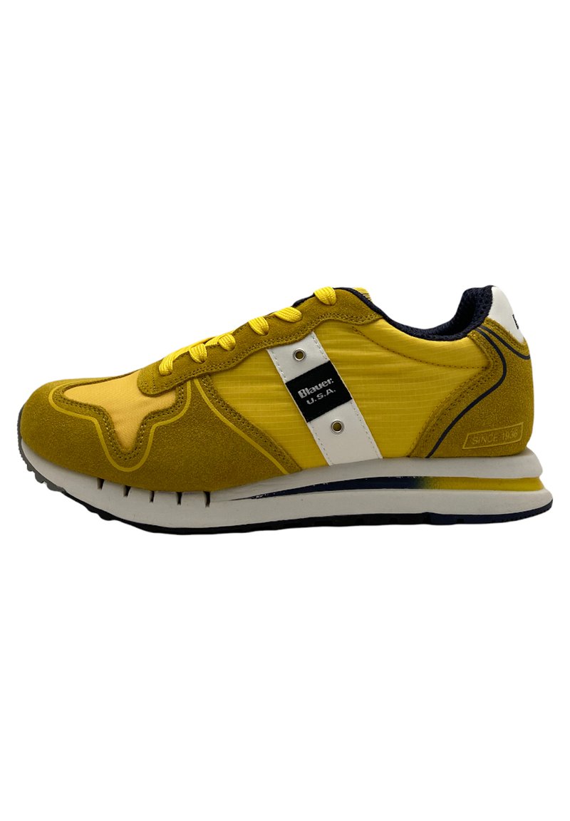 Blauer Sneakers basse - yellow