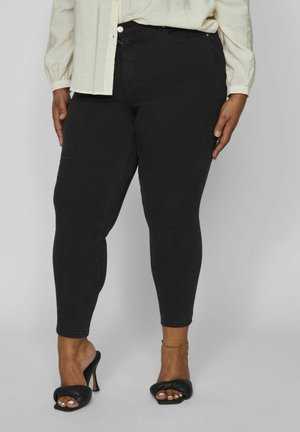 EVOKED VILA CURVE  - Vaqueros pitillo - black