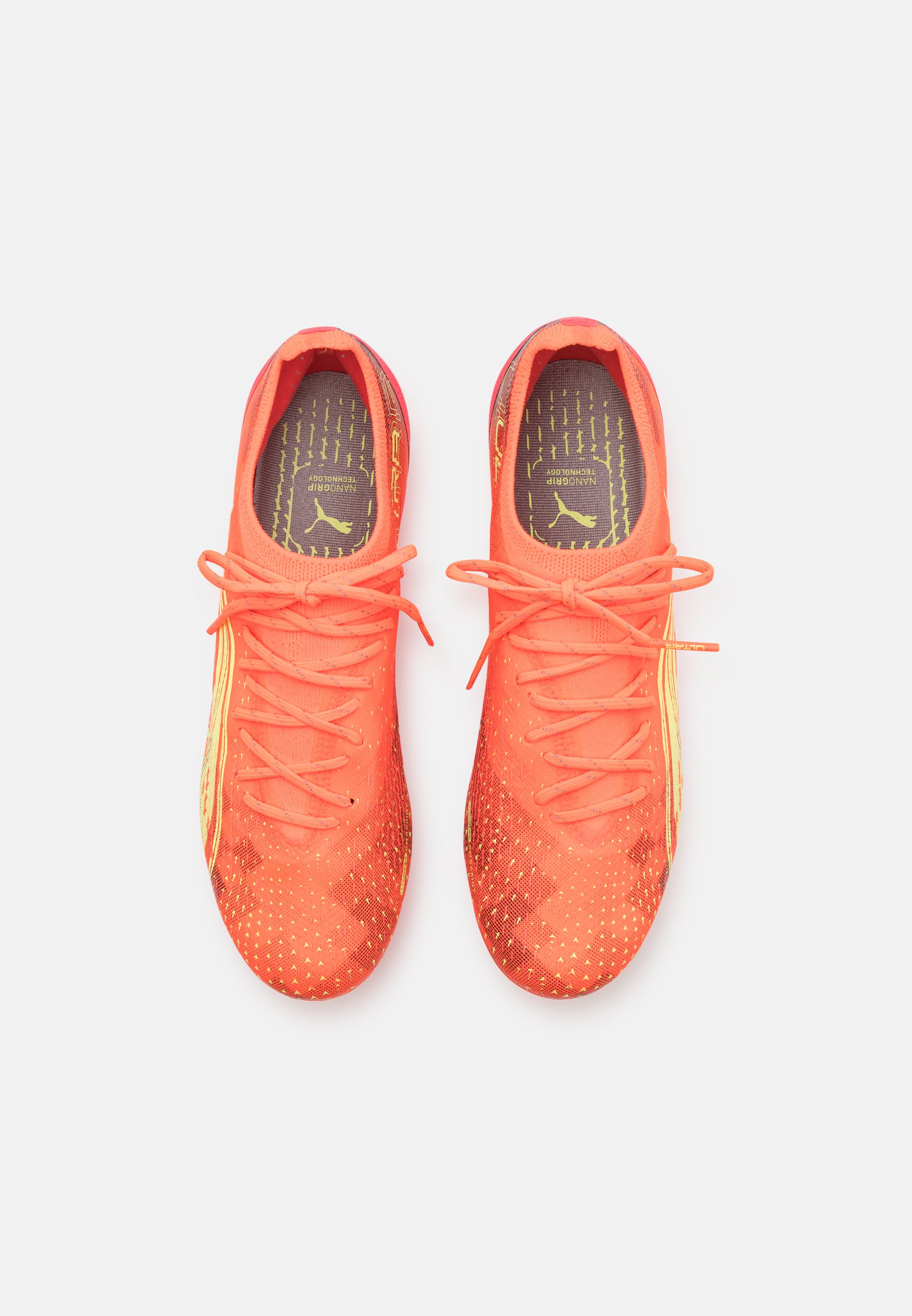 Puma ULTRA ULTIMATE FG/AG - Voetbalschoenen met kunststof noppen - fiery  coral/fizzy light/black/koraalrood - Zalando.nl