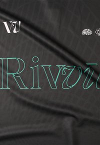 Rivvia Projects MAZE - Hosszú ujjú felső - black/green