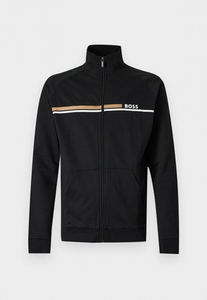 BOSS, AUTHENTIC JACKET - Φούτερ με φερμουάρ - black
