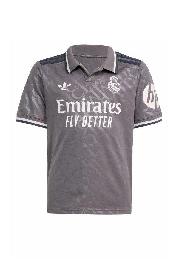 REAL MADRID 24/25 THIRD KIDS - Football shirt - charcoal charcoal4