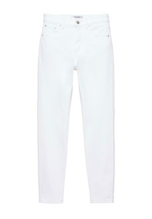 HIGH-WAIST - Slim fit jeans - white
