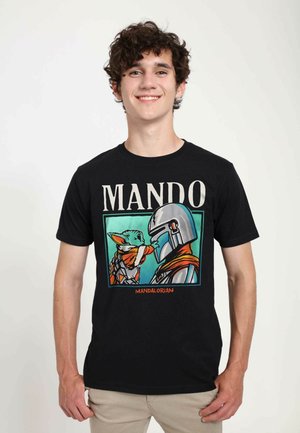 STAR WARS: MANDALORIAN FOUND YOU UNISEX - T-shirt z nadrukiem