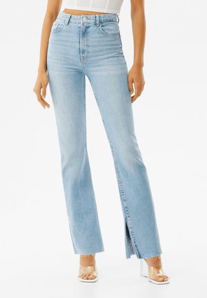 Jean droit - light-blue denim