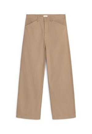 ARKET, ARKET RELAXED CANVAS TROUSERS - Pantalon classique - mole
