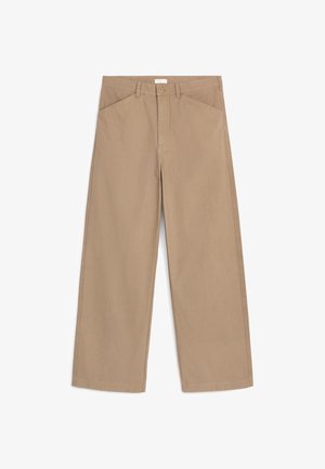 ARKET, ARKET RELAXED CANVAS TROUSERS - Pantaloni - mole