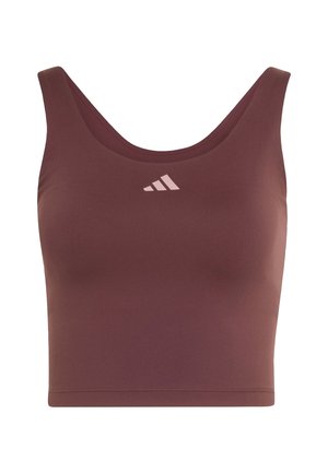 adidas Performance, 3 STRIPES STUDIO  ALL ME LIGHT SUPPORT TANK - Top - aurora ruby