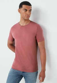 Next Jednoduché tričko - light pink