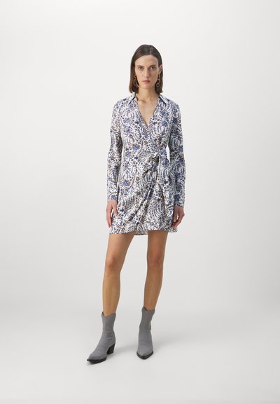 Veronica Beard LAVELLA DRESS - Φόρεμα πουκάμισο - ecru/multi-coloured