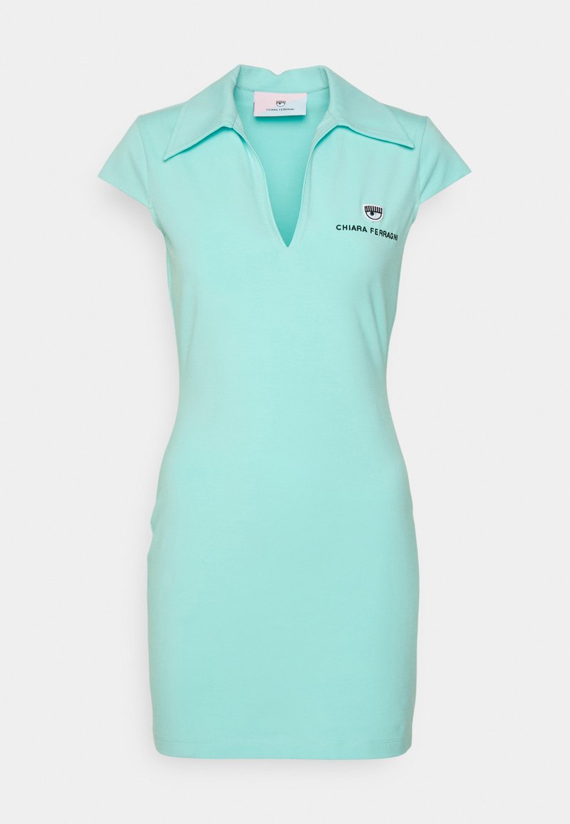 CHIARA FERRAGNI Jerseyjurk turquoise