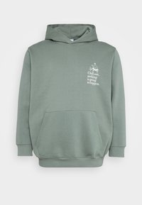 JPRBLAJULIAN HOOD - Hoodie - agave green