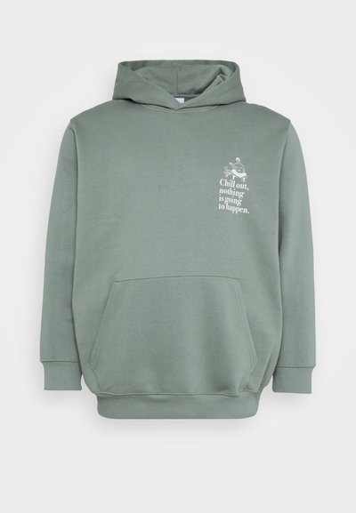 JPRBLAJULIAN HOOD - Sweat à capuche - agave green