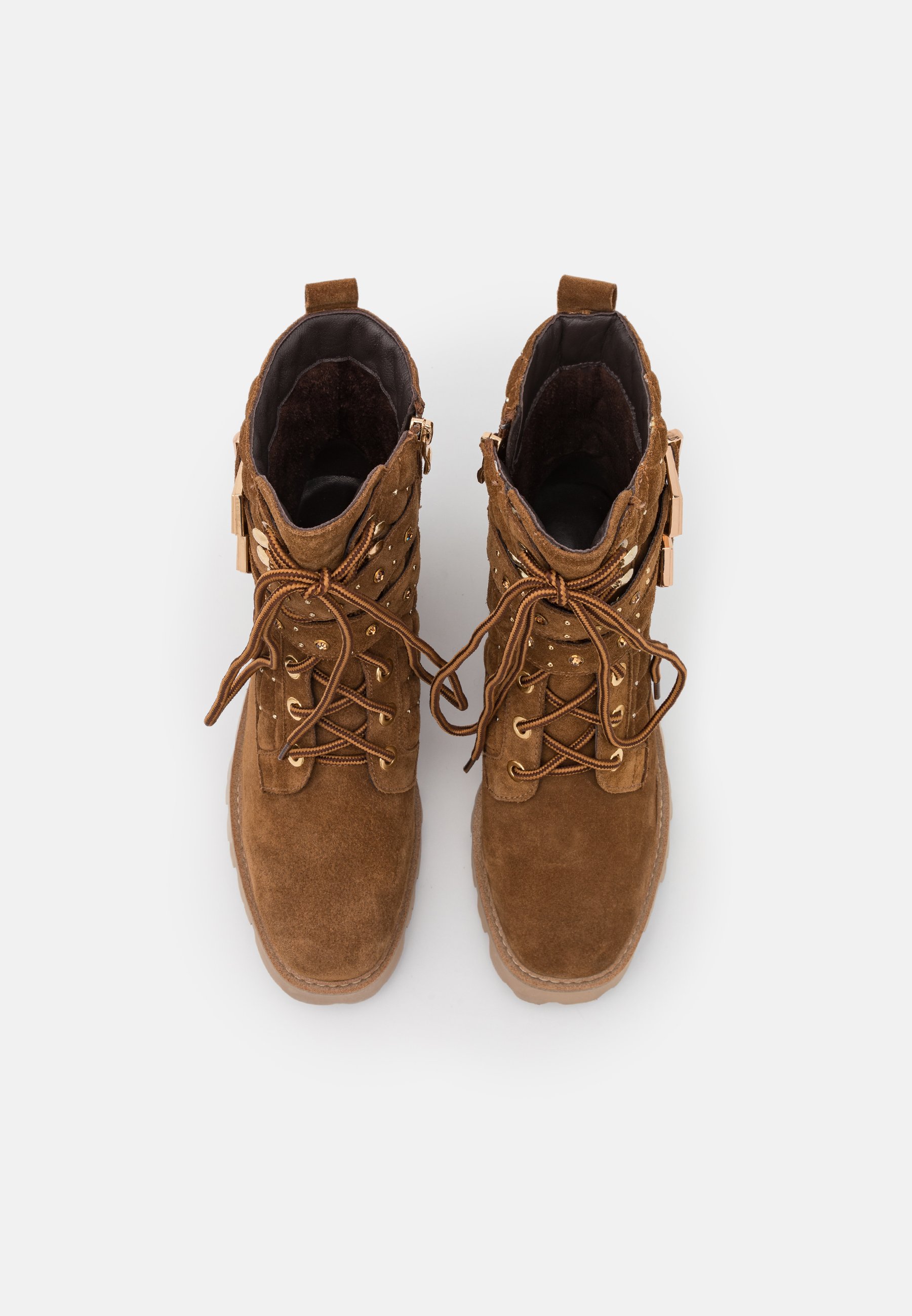 Alma en Pena Botines con plataforma - camel - Zalando.es