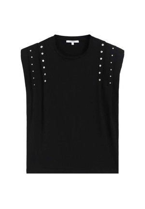 NEW JEWELL PLEATS TEE - Top - black