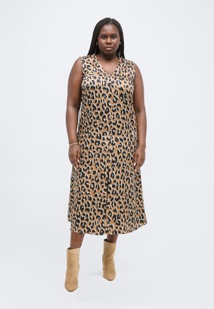 Kasdienė suknelė - brown/black