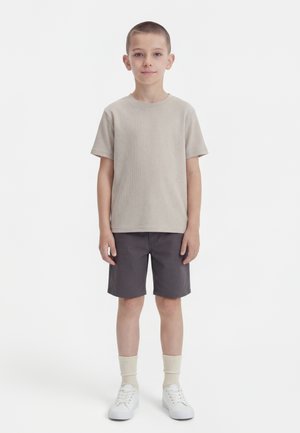 WAFFLE TEE - T-shirt basic - cloud