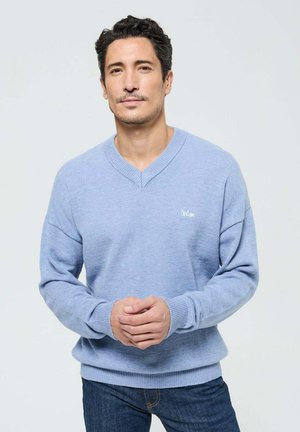 COVALI - Pullover - sky blue chiné