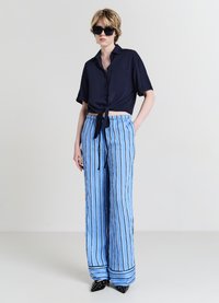 Calliope CON NODO - Camicia - blu