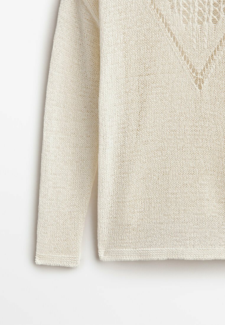 Damen Strickjacken | Massimo Dutti Strickpullover beige - TU73567 Damen Strickjacken | Massimo Dutti Strickpullover beige - TU73567