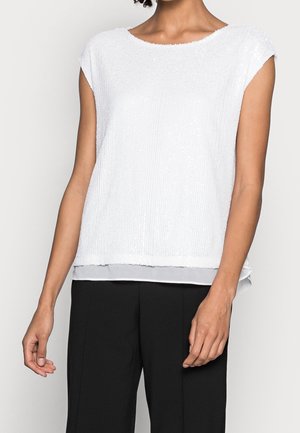 T-shirt con stampa - off-white