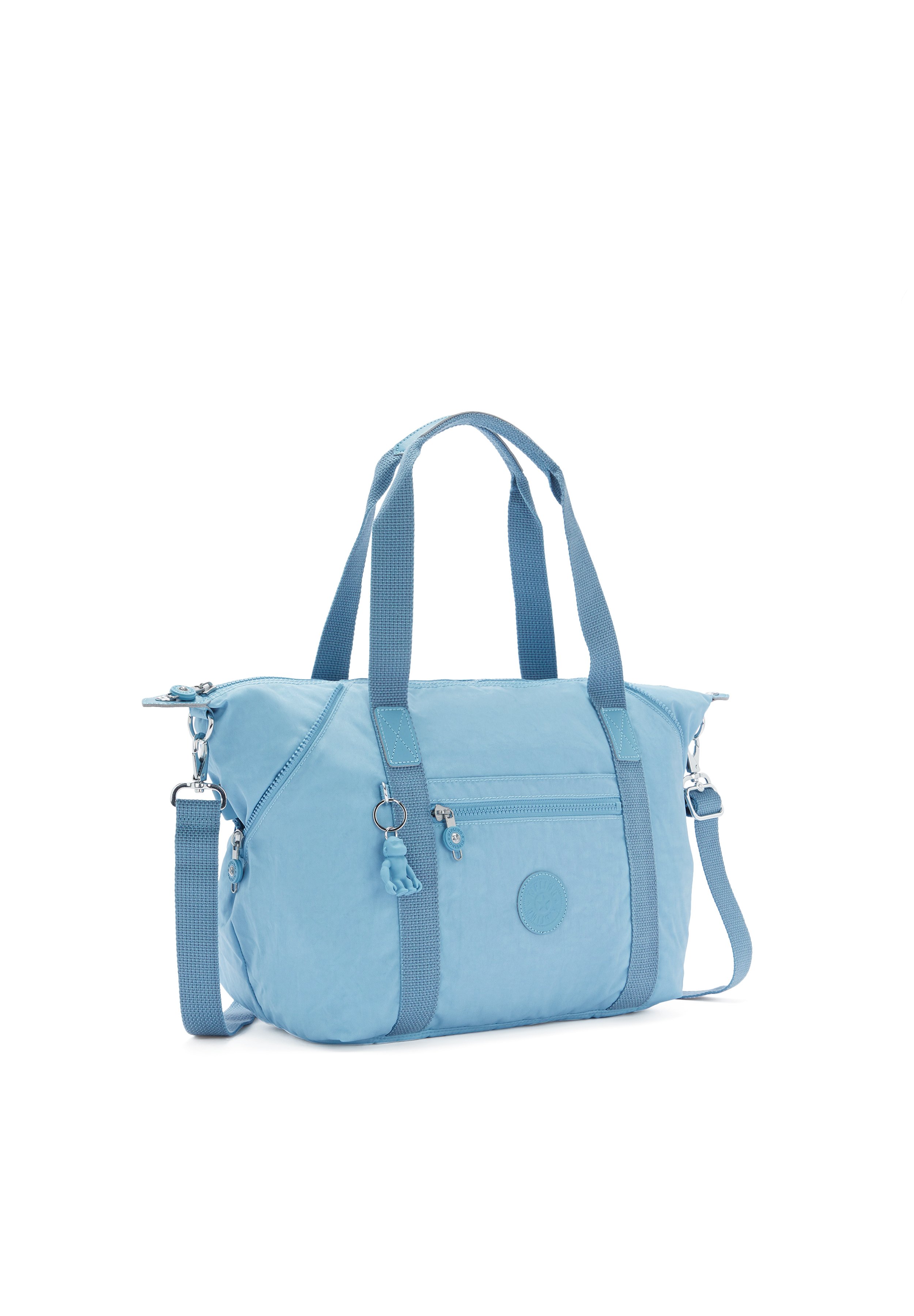 Kipling ART - Bolso de mano - blue mist/azul claro jaspeado - Zalando.es