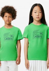 Lacoste Sport - ENFANT  - T-shirt imprimé - vert-ixu Image miniature 1