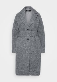 VMANNYROSA LONG COAT  - Klasszikus kabát - medium grey melange