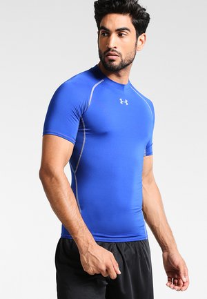 T-SHIRT HEATGEAR ARMOUR - T-shirt con stampa - royal/steel