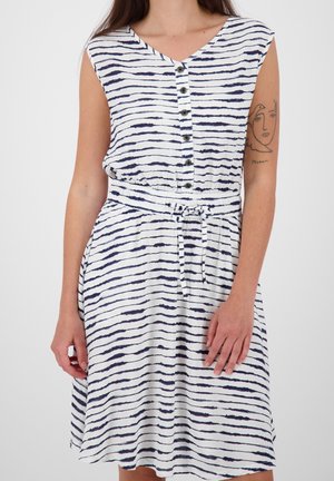 alife & kickin Robe chemise - white