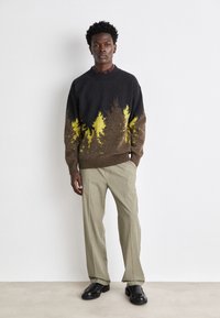 BOSS KEVEREST - Strickpullover - open brown