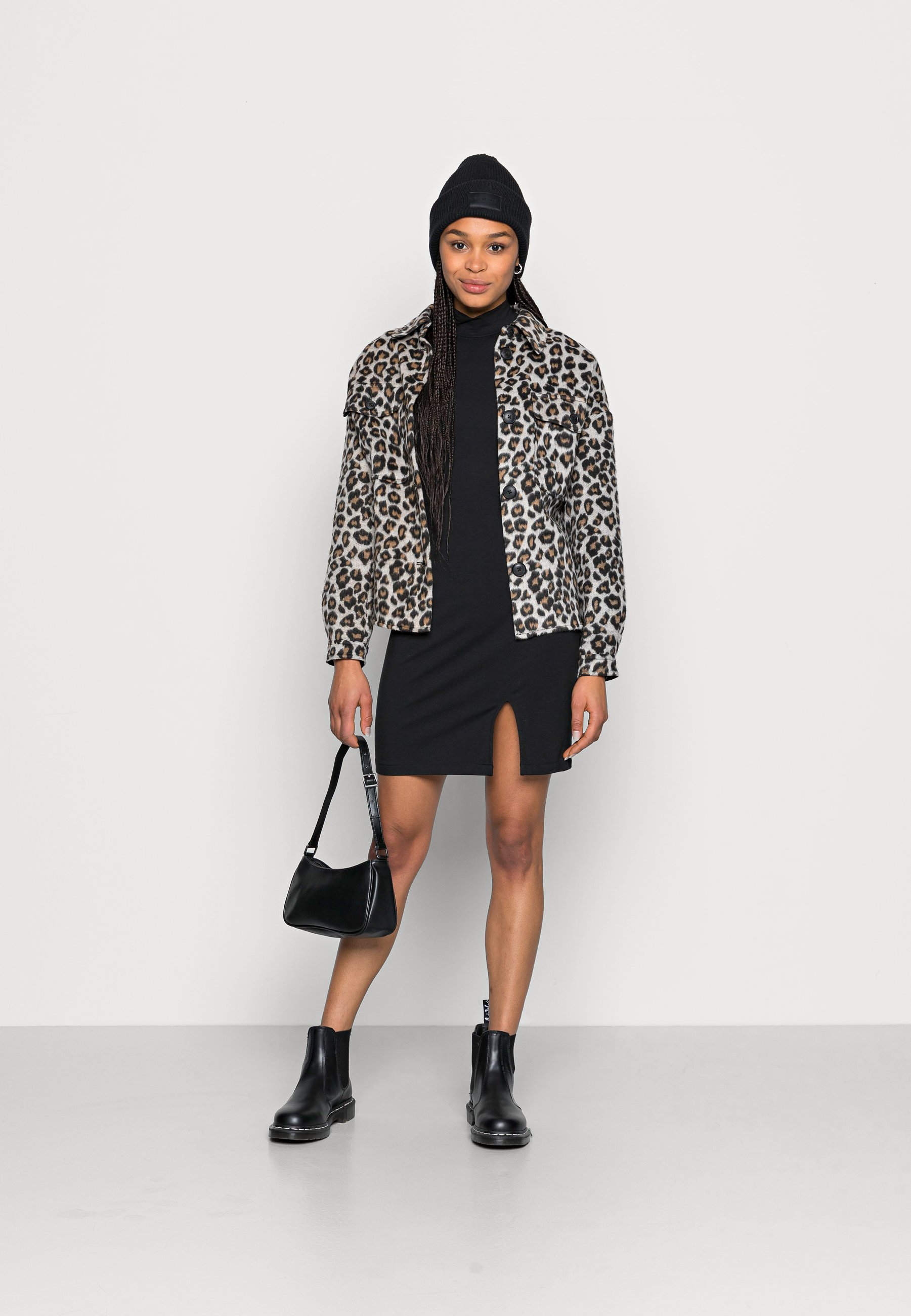 Even\u0026Odd Vestito di maglina - black/nero - Zalando.it