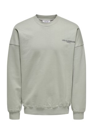 Sweatshirt - hellgrau