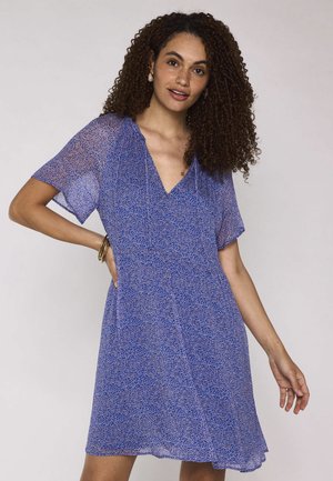 Maison 123, ROBE BANDANA R IMP - Vestito casual - bleu