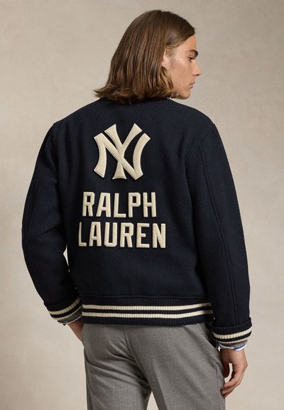 Polo Ralph Lauren POLO RALPH LAUREN YANKEES JACKET UNISEX - Bombera - hunter navy