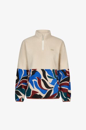 Iriedaily, 261D350 HALF INDI TROYER - Fleece jumper - blue green