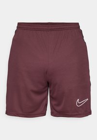 SHORT - Sporta šorti - burgundy crush/black/white