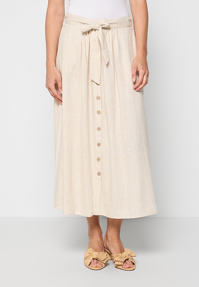 Le Jardin Du Lin A-lijn rok beige