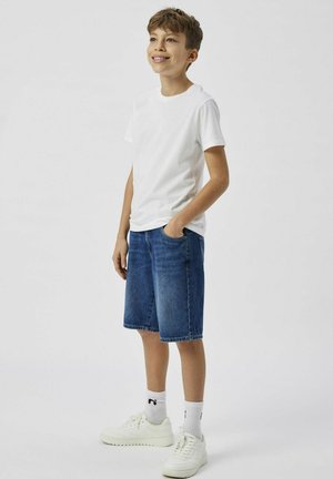 Shorts di jeans - medium blue denim