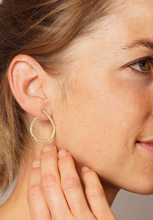trendor, Earrings - gold-coloured