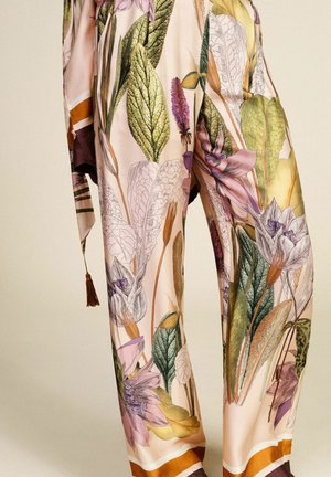 Dixie, PANTALONI PALAZZO VITA ALTA FANTASIA - Pantaloni - multicolor