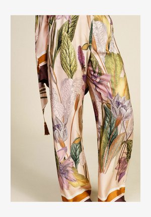 Dixie, PANTALONI PALAZZO VITA ALTA FANTASIA - Pantaloni - multicolor