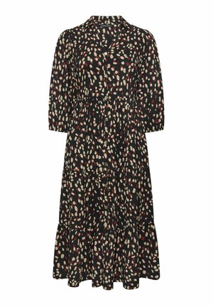 Evans, PLUS SIZE MAXI DRESSES - Vestido camisero - black