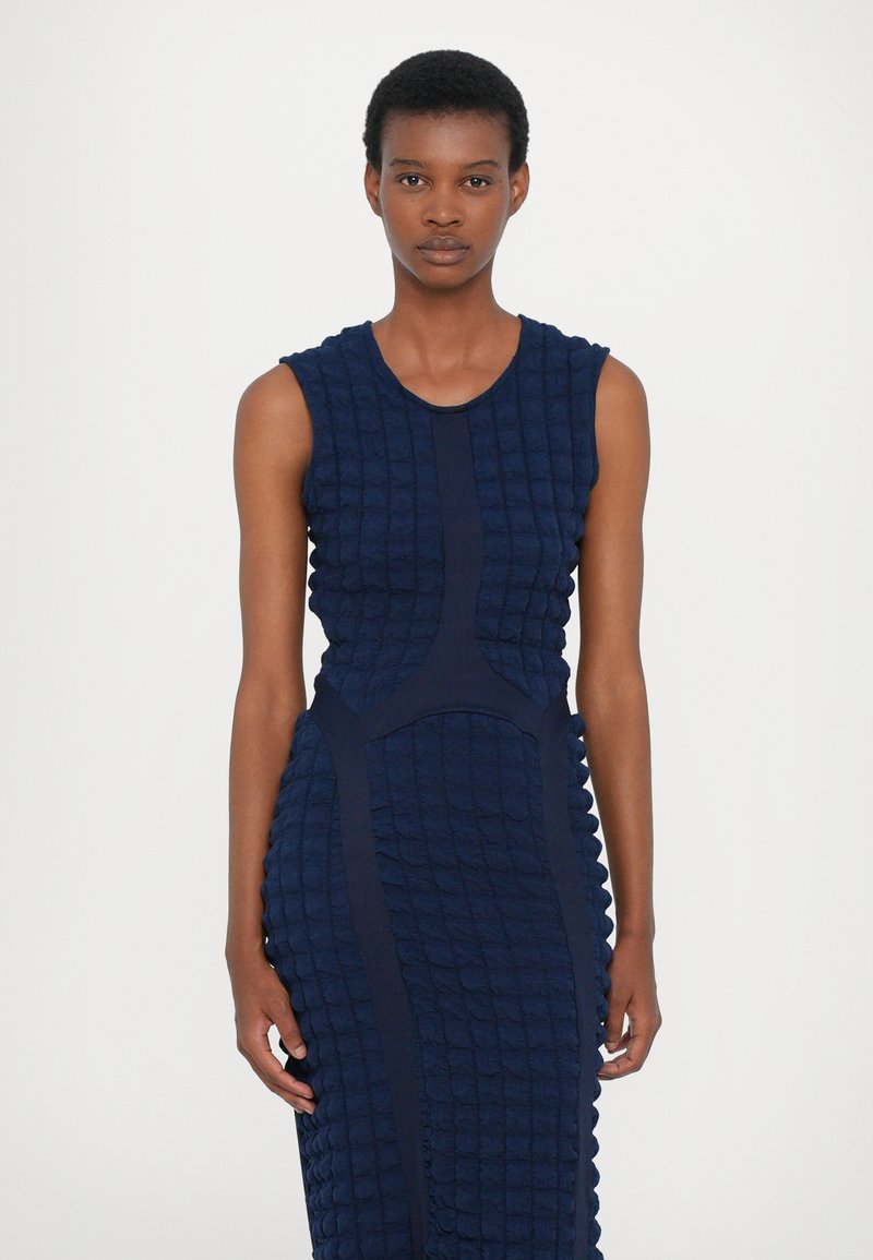 Henrik Vibskov TIE DRESS - Occasion wear - midnight blue/dark blue 