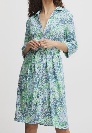 b.young Robe chemise - blue