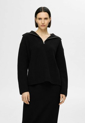 HALF - Pullover - black