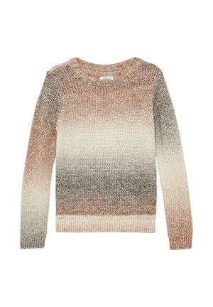 Strickpullover - helles beige